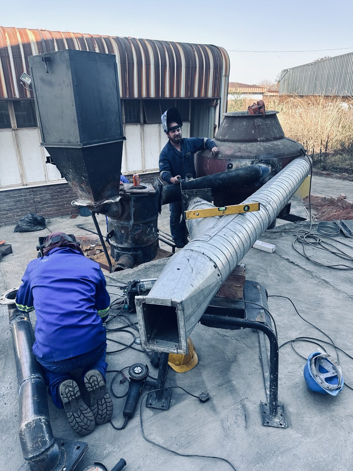 CO booster trial furnace
