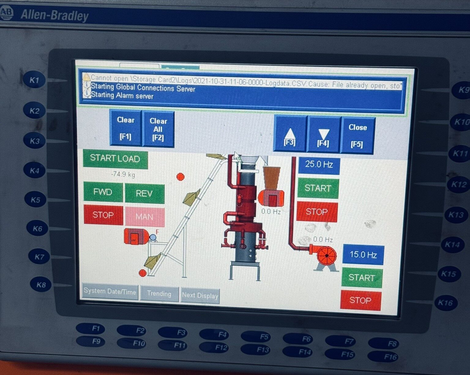 Control system