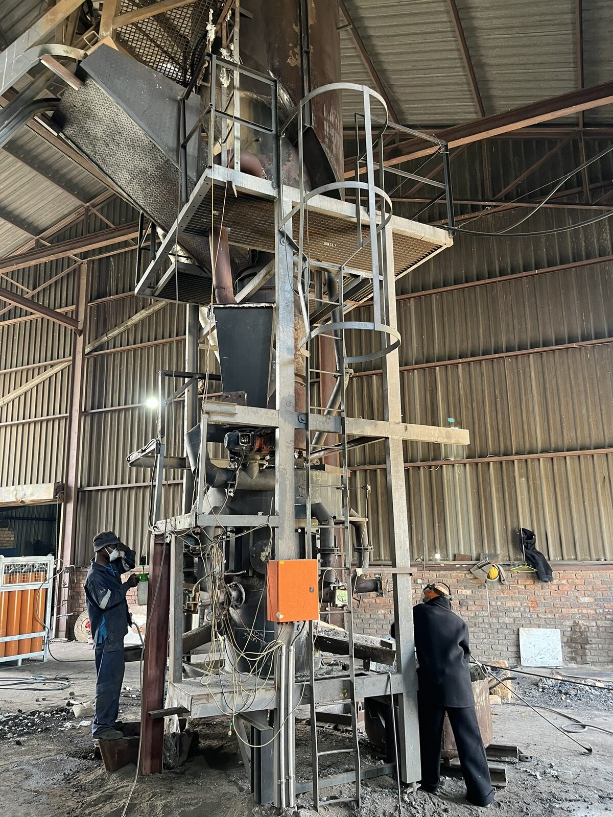 Pilot shaft furnace